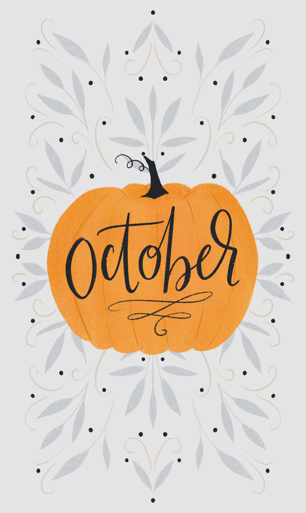 FREE October background & wallpaper