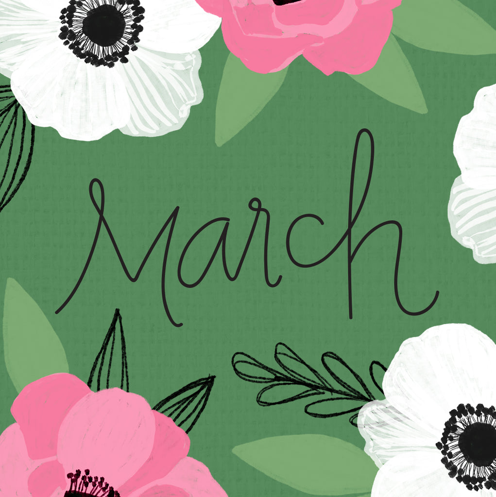 FREE March Desktop Background & Wallpaper