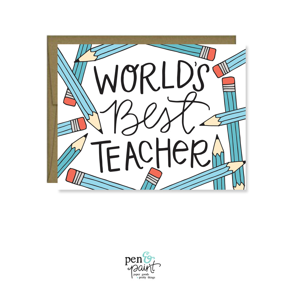 World's Best Teacher Pens